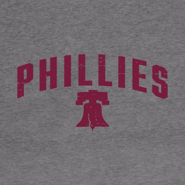 PHILLIES with Liberty Bell by Throwzack